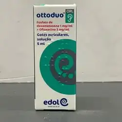 ottoduo dexametasone 1mg + ofloxacin 3mg ear drop 5ml