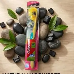Colgate 360 Charcoal Toothbrush 100%