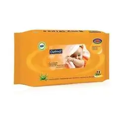 Optimal baby wipes 72 sheets