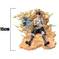 Jiumaocleu Levi Figure Model Statue - 15cm