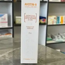 avotin-a 0.05% cream ( tretinoin 0.05 for tratment of acne ) 30g