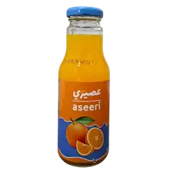 Aseeri Orange Juice (Glass Bottle, 300ml)