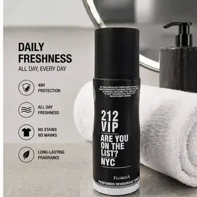 212 VIP - Florida Perfumed Deodorant Spray