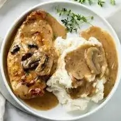 Mushroom Chicken Platter