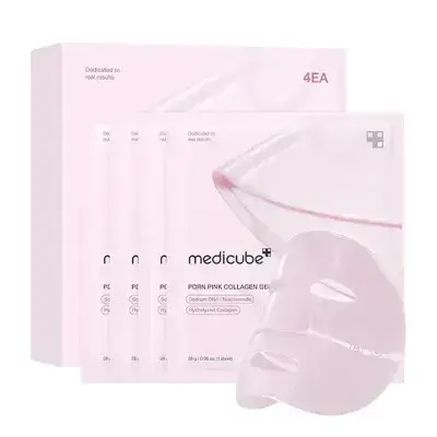 Medicube PDRN Pink Collagen Gel Mask (4 pcs)