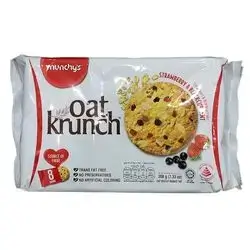 Cake Oat Crunch with Strawberries and Blackberries 208 g