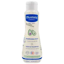 Gentle Shampoo with Organically Farmed Avocado 200ml _ mustela