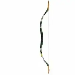 Camouflage Traditional Archery Longbow – 35 lb Draw Weight