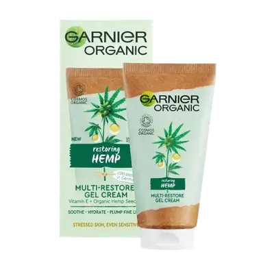 Restoring Hemp Multi-Restore Gel-Cream 50ml _ GARNIeR