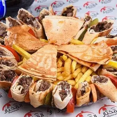 Meat Shawarma Platter (30 Pieces) with Pepsi (For 3 People)