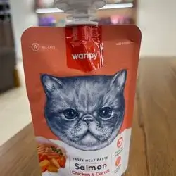 Wanpy tasty meat paste salmon