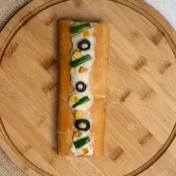 Vegetable Pizza Roll - 1 Pc