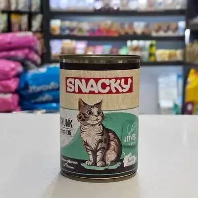 Snacky Liver In Gravy For Adult 400g
