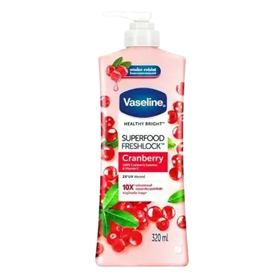 Super Food Freshlock Cranberry Lotion 320ml _ Vaseline