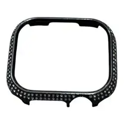 41mm balck Diamond Apple Watch Case Cover Metal Stainless Steel