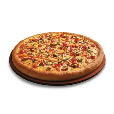 Medium Spicy Chicken Ranch Pizza