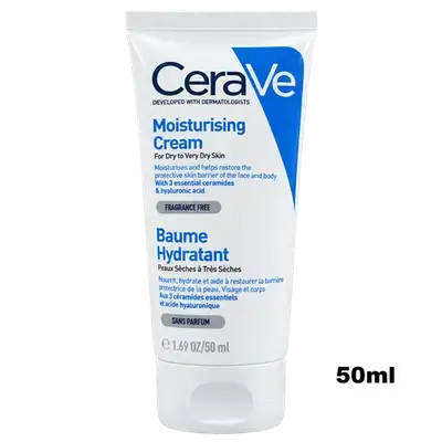 Moisturizing Cream for Dry to Very Dry Skin 50ml _ CeraVe