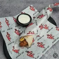 Falafel Sandwich in Lebanese Bread