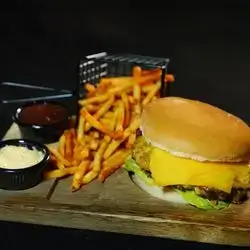 Beef Burger With Cheese