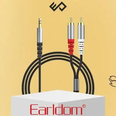 Earldom ET-AUX81 3.5mm to RCA Audio Cable – 1.5M