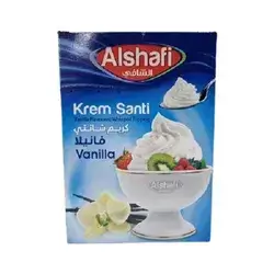 Alshafi Kream Santi Whipped Topping Vanilla Flavor 120g