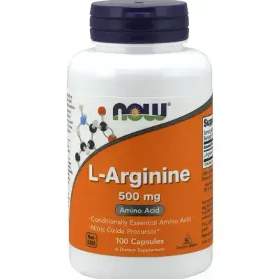 l-arginine 500mg veg capsules Now