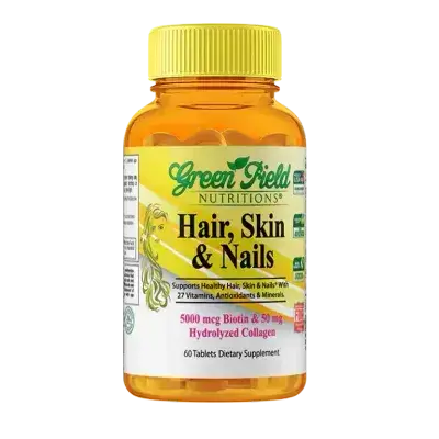 HAIR, SKIN & NAILS (Green Field Nutritions) 60 Tabs