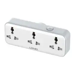 LDNIO SC4407 Power Socket 2 USB Charger with Power