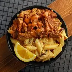 Meat Pasta With Mushroom