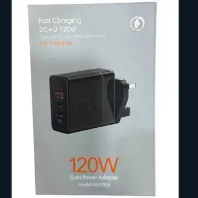 adapter charger 120w/ USB + 2PD