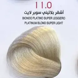 Hair Colour From The Italian Jfi In Elegant Colors - 11.0 Platinium Blond Super Light