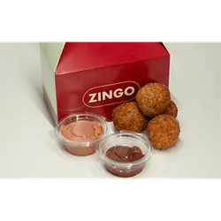 Crispy Potato Cheese Ham Balls
