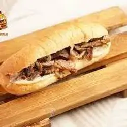 Iraqi Meat Kawarma Sandwich