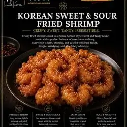 Sweet And Sour Korean Fried Shrimp