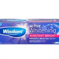 Wisdom Active Whitening Toothpaste 75ml
