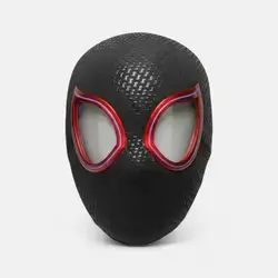 Spider-Man Mask with Mechanical Moving & LED Light-Up Eyes – Realistic Cosplay Helmet