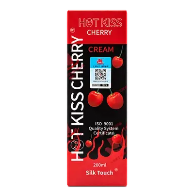 Hot Kiss Cherry Lubricant Cream Silk Touch 200ml _ Shijiazhuang