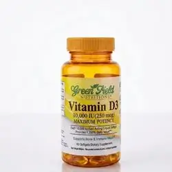Green Field Nutritions Vitamin D3 10,000 IU (250 mcg)