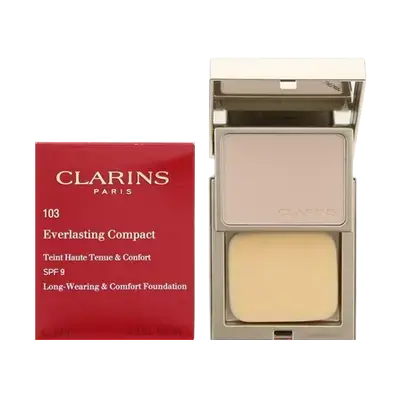 Everlasting Compact Long Wearing & Comfort Foundation 103 IVORY 10gr _ CLARINS