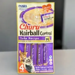Churu Hairball Control Tuna Recipe 4 Tubes