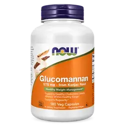 Glucomannan from Konjac Root 575mg 180 Veg Capsules _ now