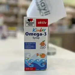 Kinder Omega-3 Syrup 250ml Doppel herz aktiv