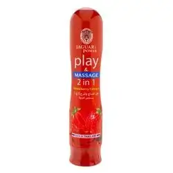 Jaguar  power play massage 2 in 1 lubricant gel strawberry