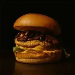 Chicken Burger with Mushroom