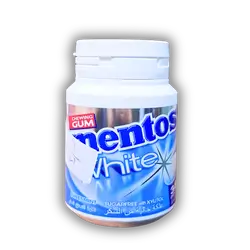 Mentos Sugar Free White Mint Gum 54g