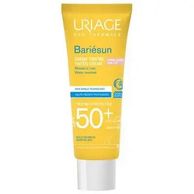 Uriage Bariesun Tinted Cream SPF 50+//باريسن كريم ملوّن ذهبي بمؤشر حماية SPF50+