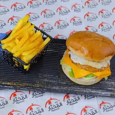 Chicken Burger with Cheese