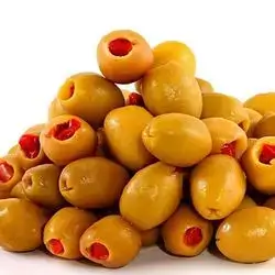 Pepper Stuffed Olives - Half Kilo
