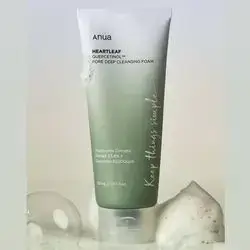 anua heartleaf + bha pore deep cleancing foam 150ml