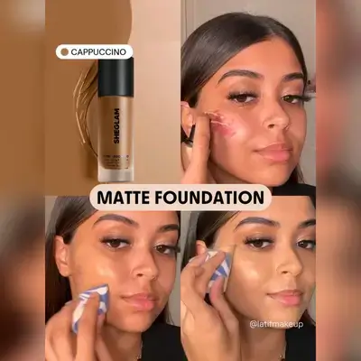 SHEGLAM Complexion Pro Long Lasting Breathable Matte Foundation-Cappuccino